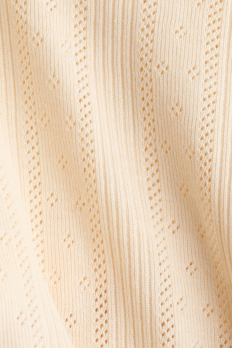 H&M MAMA Pointelle nursing strappy top